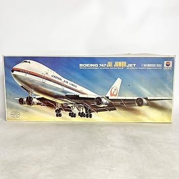 日本航空　ジャンボ　飛行機　プラモデル Amazon.co.jp: ニットー NITTO 1/144 日航ジャンボ Boeing 747